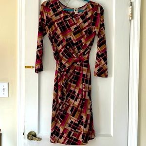 Never worn Anne Klein wrap dress. (No tags)